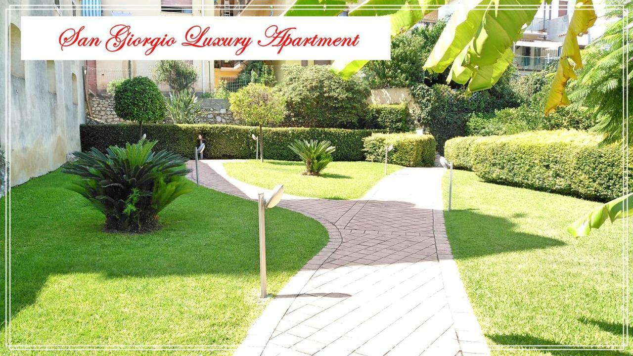 San Giorgio Luxury Apartment Taormina-Panoramic Pool & Parking Space מראה חיצוני תמונה