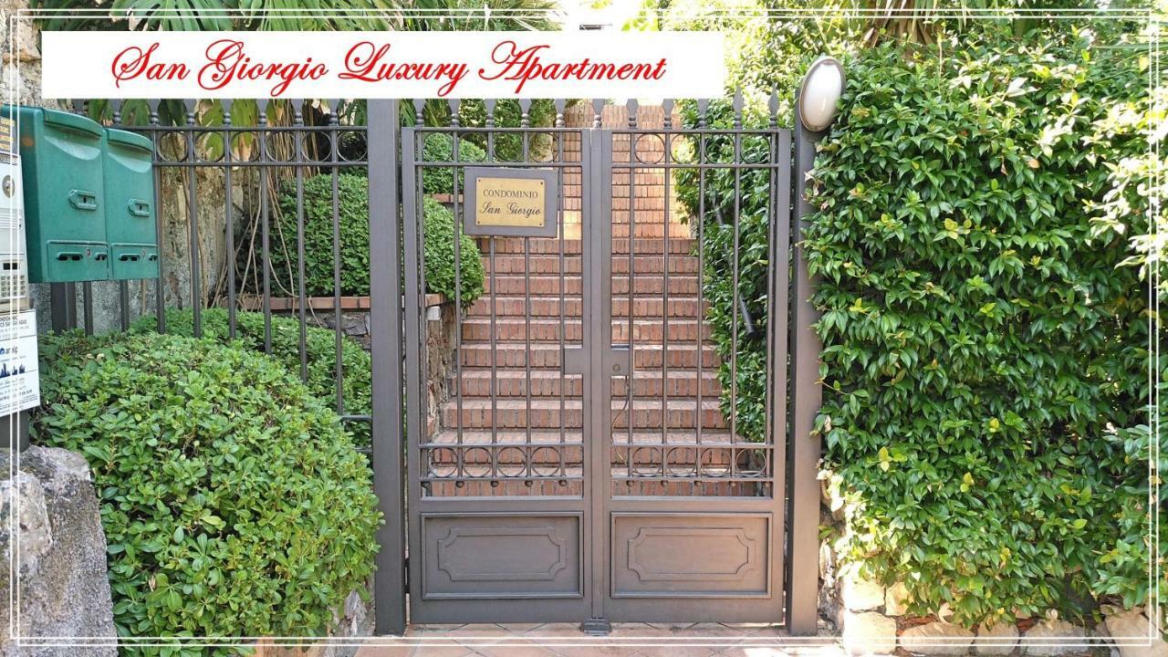 San Giorgio Luxury Apartment Taormina-Panoramic Pool & Parking Space מראה חיצוני תמונה